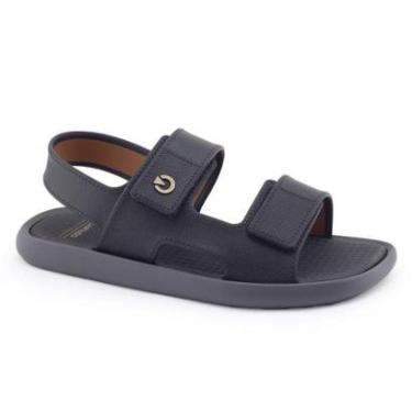 Imagem de Sandália Masc. Cartago Mali XIII 11848 Tiras Aderentes PT-Masculino