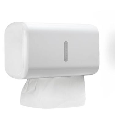 Imagem de Dispenser de Interfolha Toalheiro - Porta Papel Toalha Estilo Urban Branco, com Nota Fiscal Inclusa, Ideal para Residência e Comércio (Branco)
