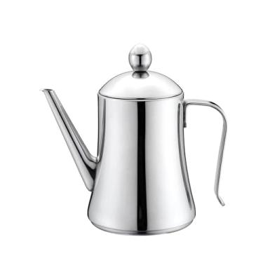 Imagem de Cruzador de óleo aço inoxidável Dispenser azeite À prova vazamentos Garrafa molho e vinagre Ferramenta cozinha doméstica com design pescoço ganso cabo