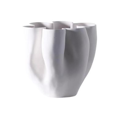 Imagem de Vasos de flores Vasos decorativos versáteis e belos para centro de mesa, casamento, sala jantar, estar, escritório decoração casa Vaso de cerâmica