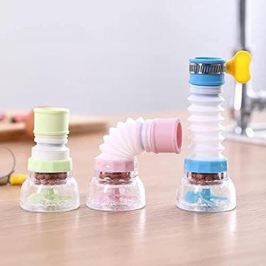 Imagem de Chuveirinho Bico Arejador Extensivo Antirrespingo Para Torneira Com Ab