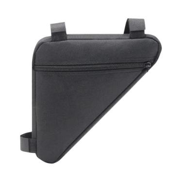 Imagem de Bolsa Triangular Impermeável Para Bicicleta, Bolsa De Guidão Frontal P