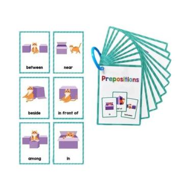 Imagem de Cartões De Vocabulário Em Inglês Para Crianças Montessori, Auxílios De