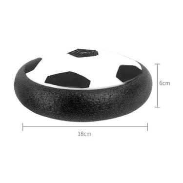 Imagem de Bola de Futebol Flutuante Led Brinquedo Legal - Snel Home, Preto, Bran