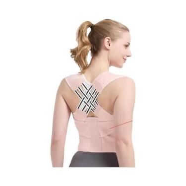 Imagem de Cinto Corretor De Postura Respirável Para Adultos, Suporte Para Costas
