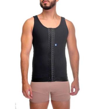Imagem de Colete Pós Cirúrgico Masculina Alça Regata Emana 112 - Rigel Cor:NudeT