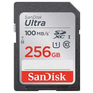 Imagem de Cartão de Memória SanDisk SDXC Ultra 256GB 100 MB/s