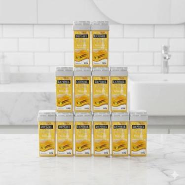 Imagem de Kit Cera Depilatória Depimiel Rollon Clássica 100g cada, 12 Unidades