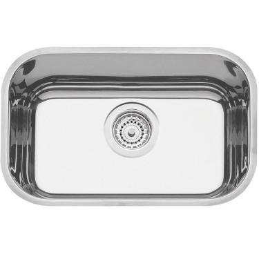 Imagem de Cuba Tramontina Lavínia 47 Bl Prime Em Aço Inox Alto Brilho 47x30x17 Cm Com Válvula 4 1...