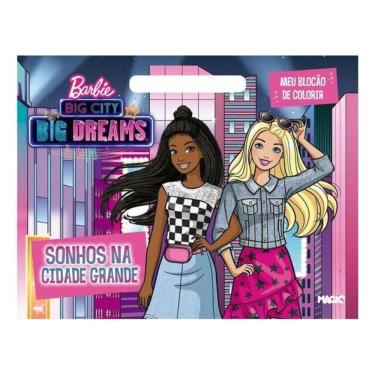 Imagem de Barbie Sonhos Na Cidade Grande - Meu Blocão De Colorir