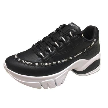 Imagem de Tenis Chuncky Casual Feminino Salto Ramarim 2280104