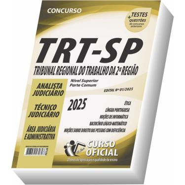 Imagem de Apostila Trt Sp Analista E Técnico Área Judiciária E Adm.