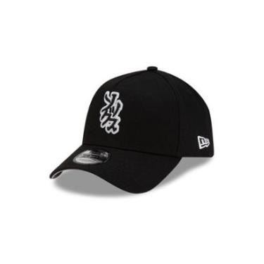Imagem de BONE NEW ERA 9FORTY A-FRAME CHICAGO WHITE SOX MLB HYPERFLY PRETO-Masculino