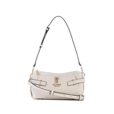 Imagem de Bolsa Guess Mini Yesba Top Zip Off White - BG783372-Feminino