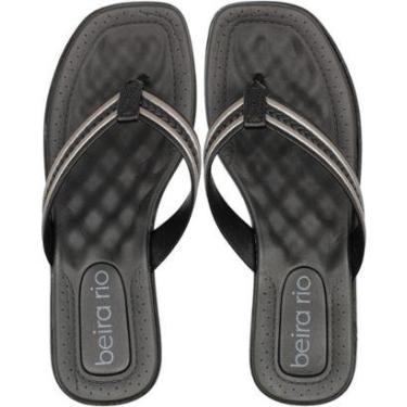 Imagem de Tamanco Beira Rio Brilho Itália Anabela Comfort Napa Feminino-Feminino