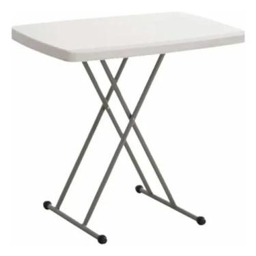 Imagem de Mesa Robust Dobrável Multiuso 80CM - Branca - NAUTIKA