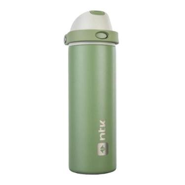 Imagem de Garrafa Térmica Straw Verde 710Ml Isolamento Térmico Nautika