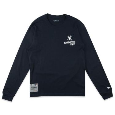 Imagem de Camiseta New Era Manga Longa MLB New York Yankees Institutional Style-Masculino