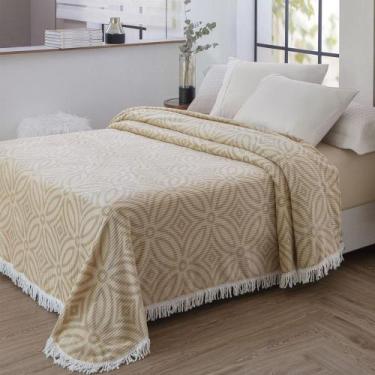 Imagem de Colcha Chenille Jolitex Casal Isadora Bege - Jolitex Ternile