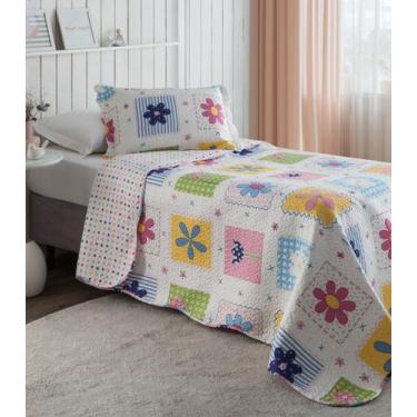 Imagem de Colcha Solteiro Bouti Infantil Microfibra Rozac Bege, UN, Bege