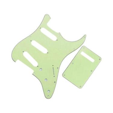 Imagem de Conjunto De Escudo Protetor Vintage ST De 8 Furos SSS Para Guitarra El