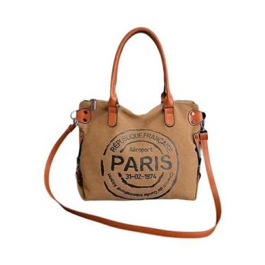 Imagem de Bolsa Transversal Feminina De Grande Capacidade Com Zíper, Bolsa De Om