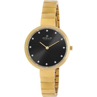 Imagem de Relógio Oslo Feminino Ref: Ofgsss9t0034 P1kx Slim Dourado