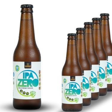 Imagem de Cerveja Campinas Ipa Zero Sem Álcool 355ml - 6 unidades