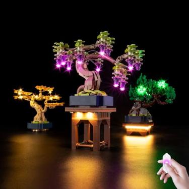 Imagem de Kyglaring LED Light Kit Compatible with Lego Mini Bonsai Trees 10373 Botanical Building Set, Upgraded Touch Control & Dimming, Lights Only (Model Not Included) Touch Version
