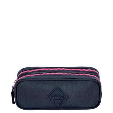 Imagem de Estojo 2 Compartimentos Crinkle - Azul Neon - Sestini, Azul