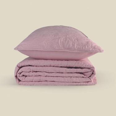 Imagem de Kit Colcha Flower Rosa - A\CASA Kit Colcha Flower Rosa King - A\CASA