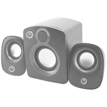 Imagem de Caixa de Som Brazil PC BPC-SP203 2.1 - 11W RMS - com Subwoofer, Alimentação USB e Áudio P2