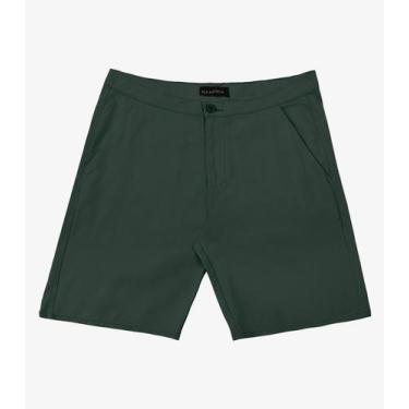 Imagem de Bermuda Masculina Sarja Diametro Verde, 44, Verde