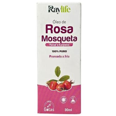 Imagem de Óleo de Rosa Mosqueta Puro Corporal Spray Prensado a Frio Raylife 30ml