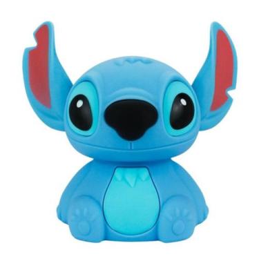 Imagem de Luminária Abajur Stitch Maleável Troca Cor 14.5cm - Disney - Taimes