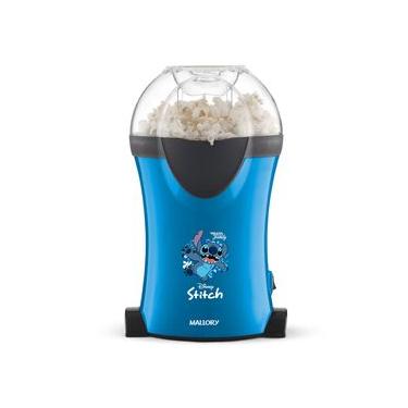 Imagem de Pipoqueira Mallory Stitch - Pipocas Sequinhas e Sem Óleo, Bocal Expedidor, Copo Medidor para Manteiga e Pés Antiderrapantes