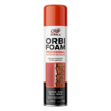 Imagem de Espuma Expansiva Poliuretano Orbifoam Orbi 500ml - Fiat