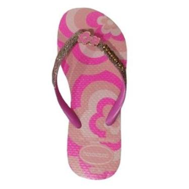 Imagem de Havaianas Slim Glitter II Floral - Rosa Flux-Feminino
