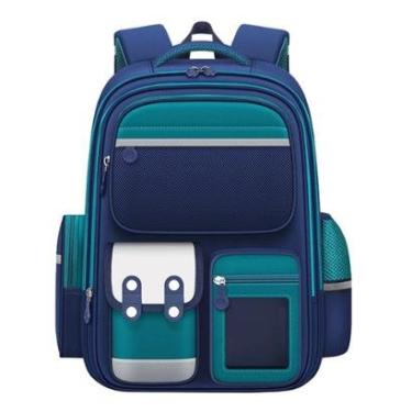 Imagem de Mochila Escolar Juvenil Menino Menina Grande Para Estudante Reforçada-Unissex