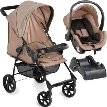 Imagem de Carrinho de Bebe Bebe Cocoon Base Galzerano Romano G22 Toffee