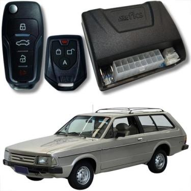 Imagem de Alarme automotivo linha ford com chave canivete e bloqueador veicular 