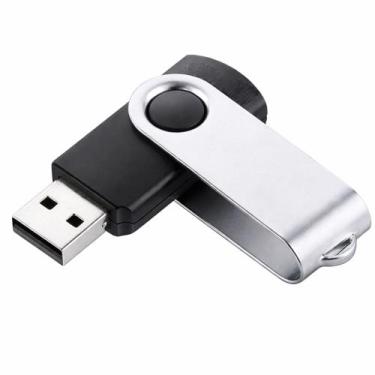 Imagem de Pen Drive 32GB USB 2.0 Twist preto PENDRIVER - 1 UN - PANAMI - Kapbom