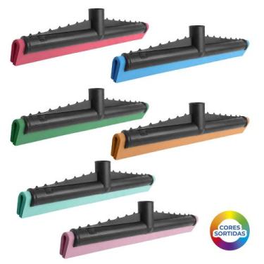 Imagem de Rodo de Plástico com EVA Duplo 31cm Reforçado - Kit com 6 - Seller