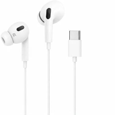 Imagem de Fone de Ouvido Com Fio Tipo-C Borrachinha Borracha Anti-Ruíd - SOFTPIT