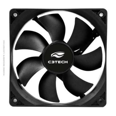 Imagem de Cooler Fan C3Tech Storm, 120mm, Preto - F7-100BK