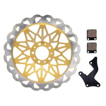 Imagem de Disco C/ Pastilha Freio Dianteiro Gp7Titan 150 04/08 320mm, Oversize 3