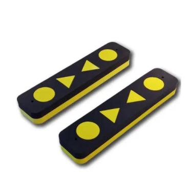 Imagem de Protetor Parachoque Garagem Estacionamento Parede Kit 2un - NEW VENDAS