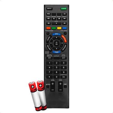Imagem de Controle Remoto Compatível com TV Semp Sti CT6390 Le2458f Le1958 Pilha