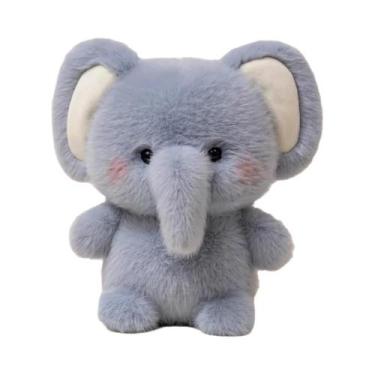 Imagem de Elefante De Pelúcia Super Macio E Fofo De 16cm, Brinquedo Companheiro 