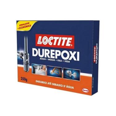 Imagem de Adesivo Cola Massa Epóxi Durepoxi Cinza 250g Loctite - Henkel